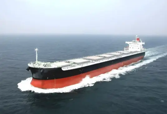 High-Capacity Telescopic Shiploader for Marine Sand Transport