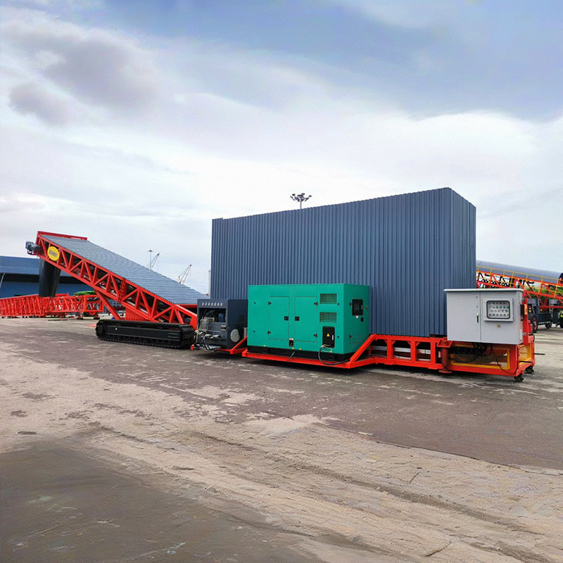 Tracked Truck Unloader
