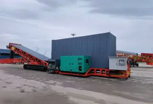 1800 tons per hour mobile truck unloader, 2025 efficient bulk material conveying