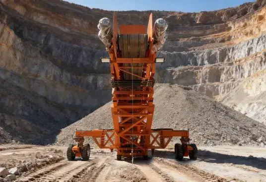 Small-Volume Radial Stacker with 500tph Capacity