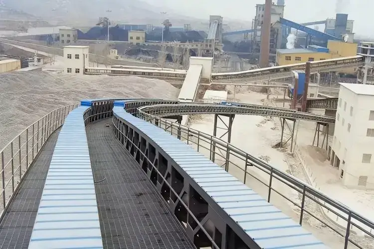 Pipe Belt Conveyor Solution for Bulk Coal Conveying