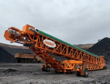 Mobile Stacker Coal Stockpiling Solution