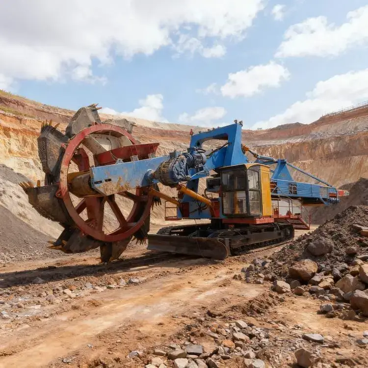 mobile Bucket Wheel
