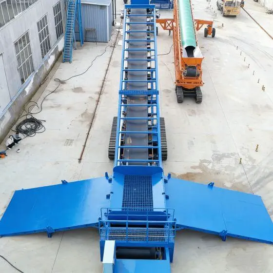 Wheeled Truck Unloader