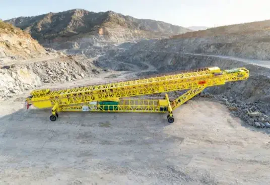 5000tons per hour High Efficiency Mobile Shiploader for Fertilizer